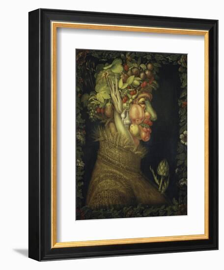 Summer, c.1573-Giuseppe Arcimboldo-Framed Giclee Print