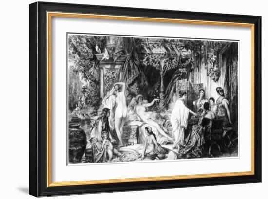 Summer, C1880-1882-W Unger-Framed Giclee Print