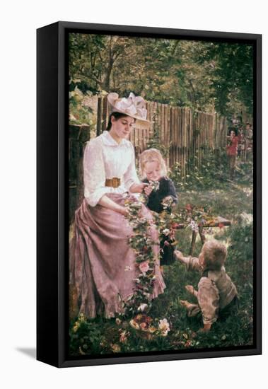 Summer, C1889-1890-Ivana Kobilca-Framed Premier Image Canvas