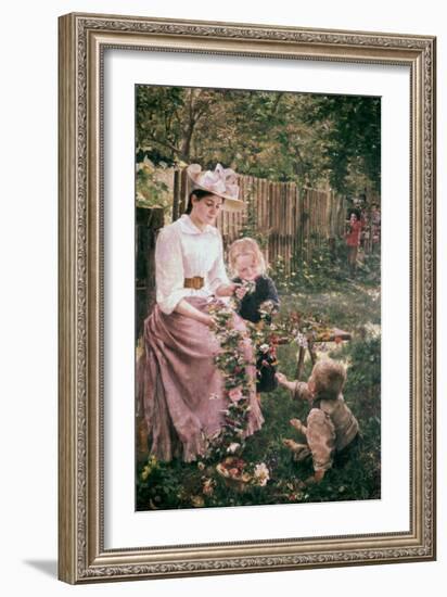 Summer, C1889-1890-Ivana Kobilca-Framed Giclee Print
