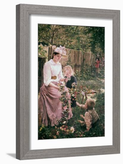 Summer, C1889-1890-Ivana Kobilca-Framed Giclee Print