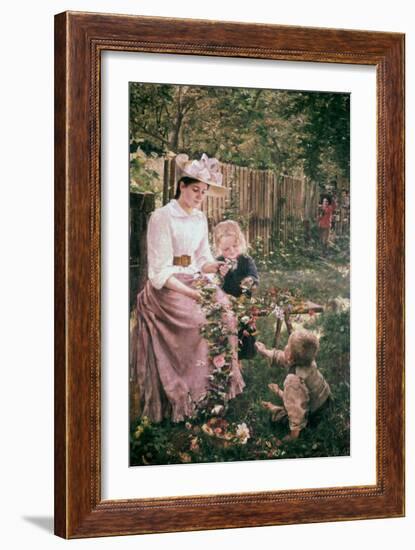 Summer, C1889-1890-Ivana Kobilca-Framed Giclee Print