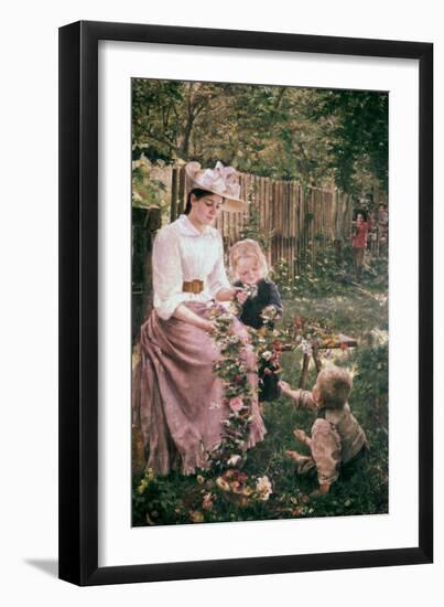 Summer, C1889-1890-Ivana Kobilca-Framed Giclee Print