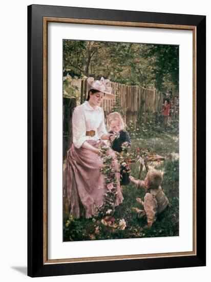 Summer, C1889-1890-Ivana Kobilca-Framed Giclee Print