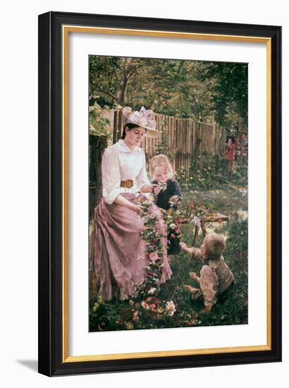 Summer, C1889-1890-Ivana Kobilca-Framed Giclee Print