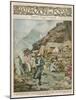 Summer Camp for Women Members of the Italian Alpine Club High in the Mountains-Alfredo Ortelli-Mounted Art Print