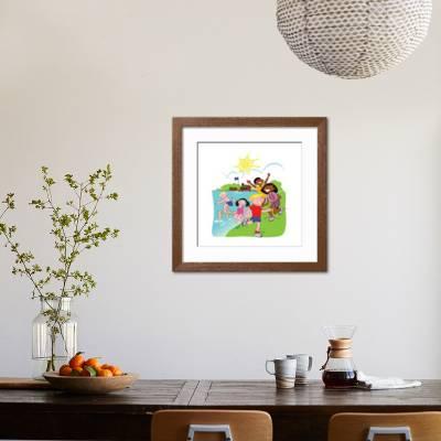 Summer Camp Jack Jill Giclee Print Art Com