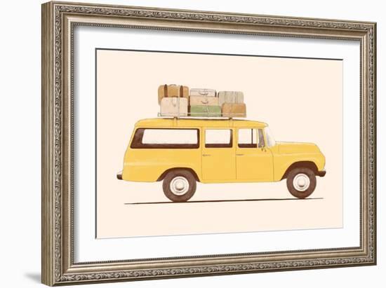 Summer Car-Florent Bodart-Framed Giclee Print