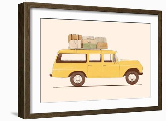 Summer Car-Florent Bodart-Framed Giclee Print