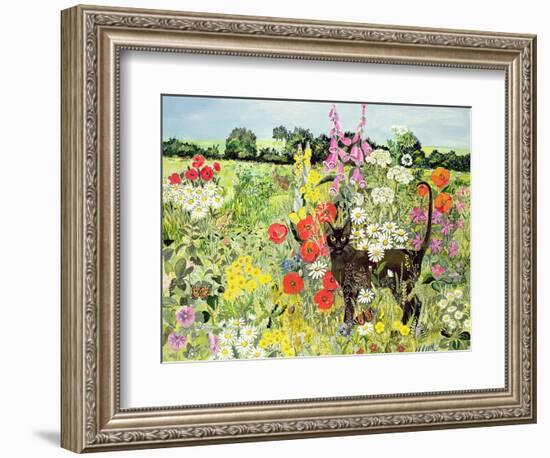 Summer Cat-Hilary Jones-Framed Giclee Print