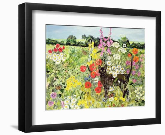 Summer Cat-Hilary Jones-Framed Giclee Print