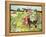 Summer Cat-Hilary Jones-Framed Premier Image Canvas