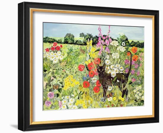 Summer Cat-Hilary Jones-Framed Giclee Print