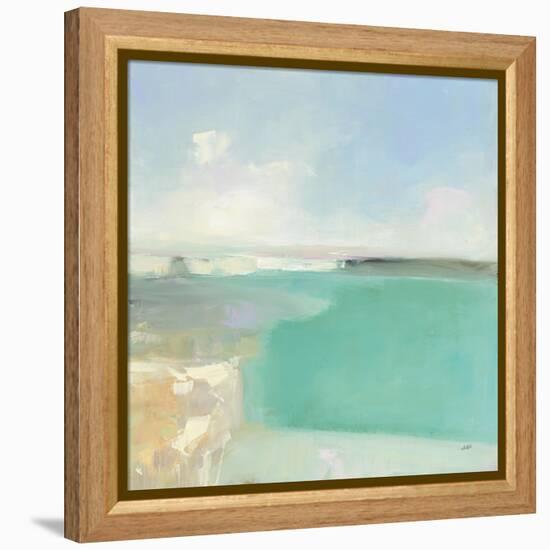 Summer Coastline-Julia Purinton-Framed Stretched Canvas