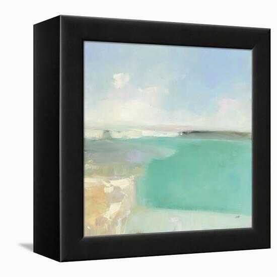 Summer Coastline-Julia Purinton-Framed Stretched Canvas