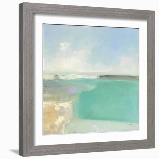 Summer Coastline-Julia Purinton-Framed Art Print