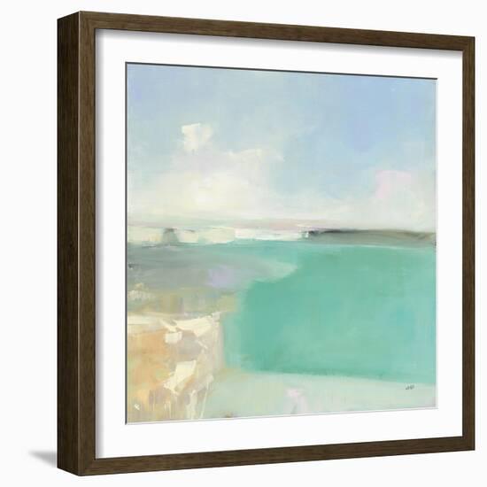 Summer Coastline-Julia Purinton-Framed Art Print