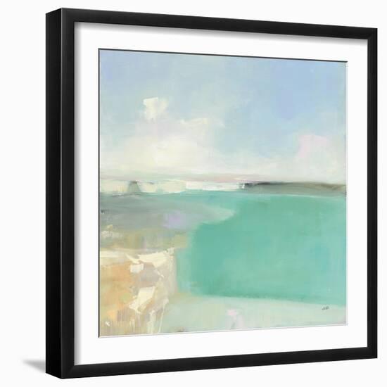 Summer Coastline-Julia Purinton-Framed Art Print