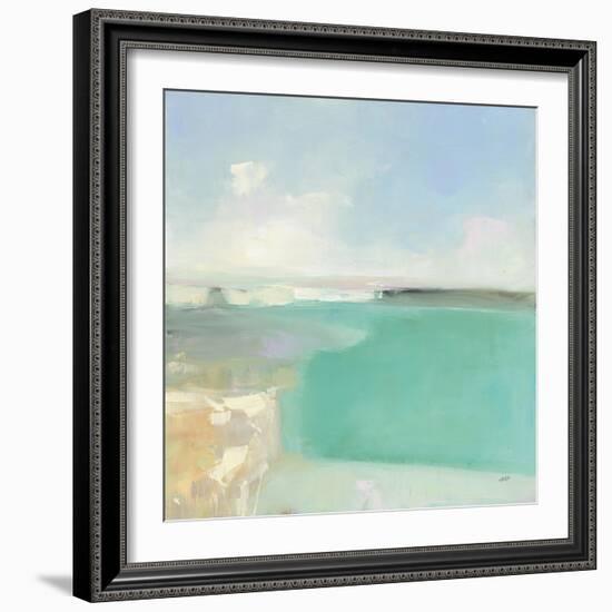 Summer Coastline-Julia Purinton-Framed Art Print