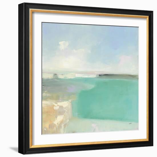 Summer Coastline-Julia Purinton-Framed Art Print