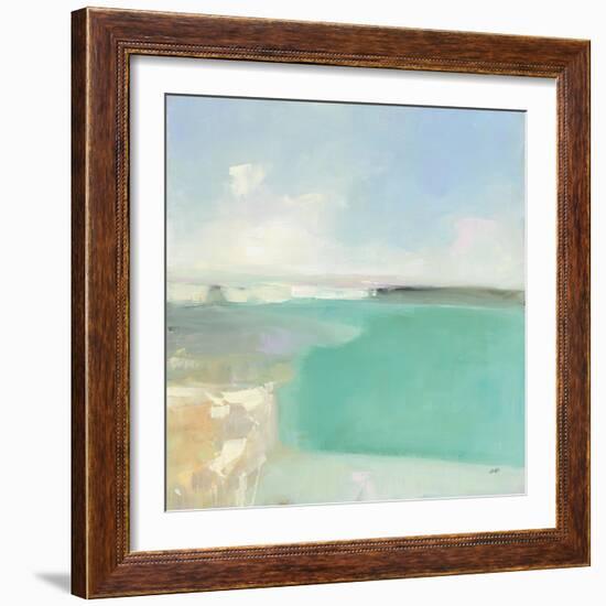 Summer Coastline-Julia Purinton-Framed Premium Giclee Print