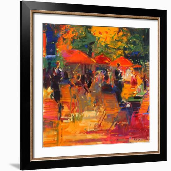 Summer Cocktails-Peter Graham-Framed Giclee Print