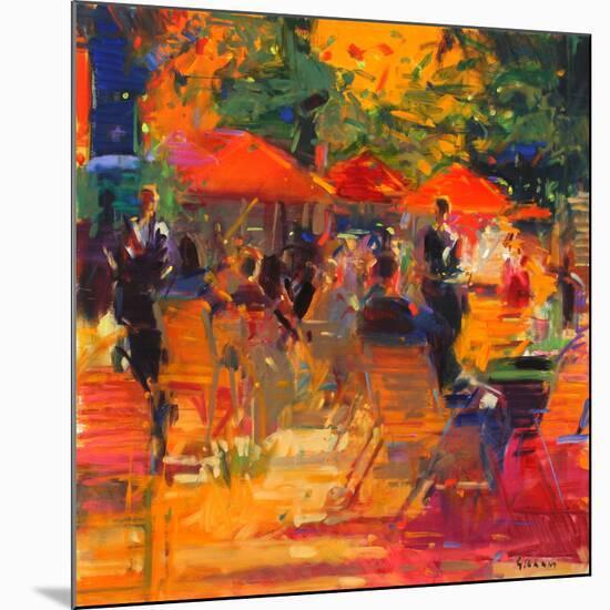 Summer Cocktails-Peter Graham-Mounted Giclee Print