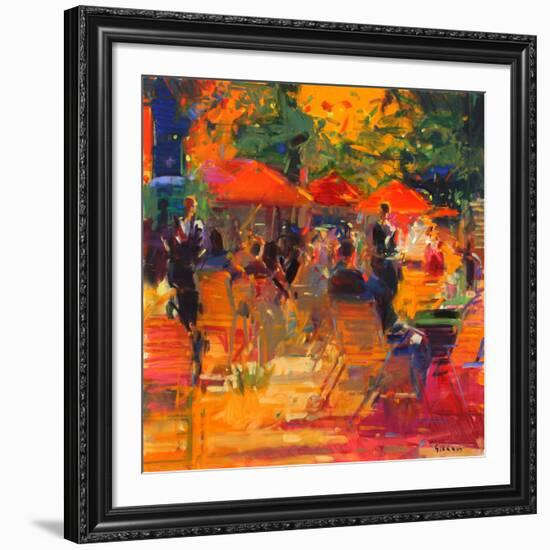 Summer Cocktails-Peter Graham-Framed Giclee Print