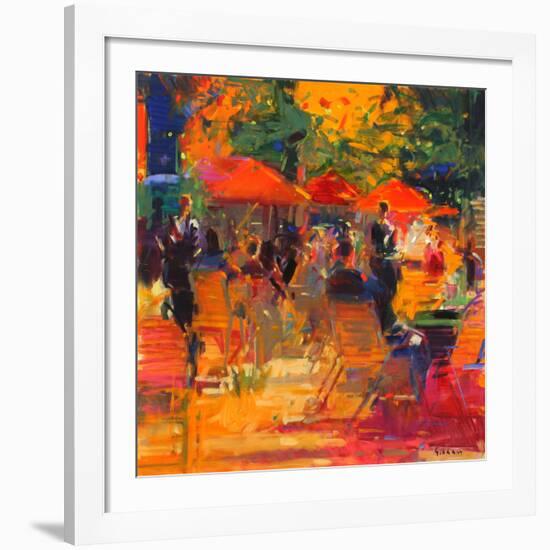 Summer Cocktails-Peter Graham-Framed Giclee Print