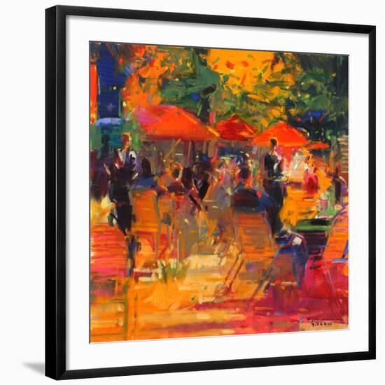 Summer Cocktails-Peter Graham-Framed Giclee Print