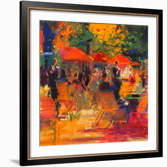 Summer Cocktails-Peter Graham-Framed Giclee Print