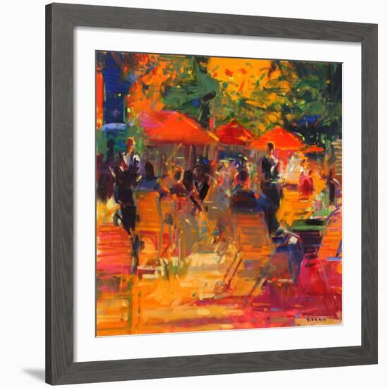 Summer Cocktails-Peter Graham-Framed Giclee Print