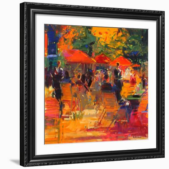 Summer Cocktails-Peter Graham-Framed Giclee Print