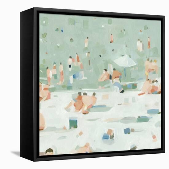Summer Confetti I-Emma Scarvey-Framed Stretched Canvas