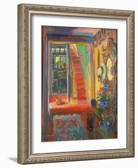 Summer Cottage, 1996 (Oil on Board)-William Ireland-Framed Giclee Print