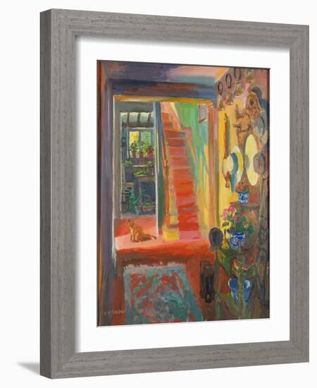 Summer Cottage, 1996 (Oil on Board)-William Ireland-Framed Giclee Print