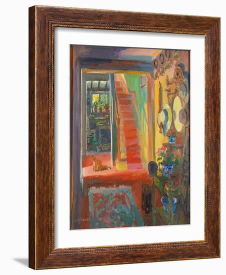 Summer Cottage, 1996 (Oil on Board)-William Ireland-Framed Giclee Print