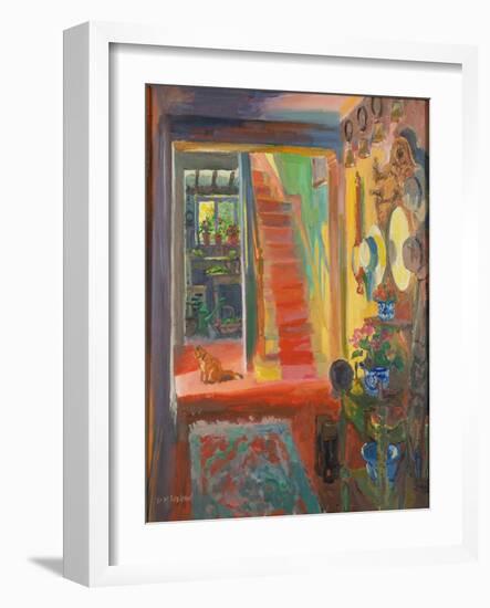 Summer Cottage, 1996 (Oil on Board)-William Ireland-Framed Giclee Print