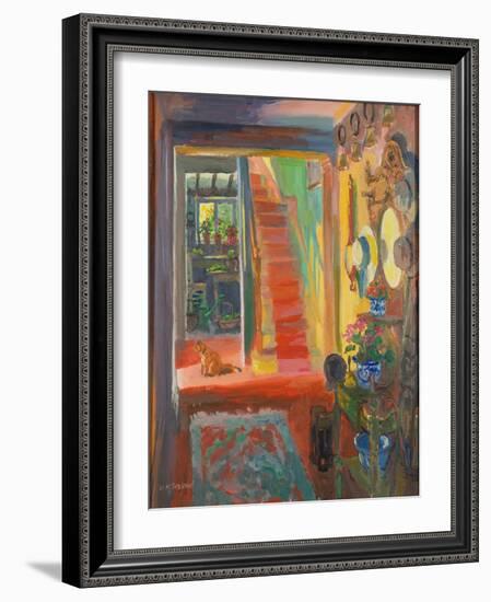 Summer Cottage, 1996 (Oil on Board)-William Ireland-Framed Giclee Print