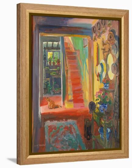 Summer Cottage, 1996 (Oil on Board)-William Ireland-Framed Premier Image Canvas