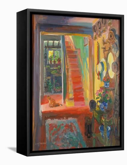 Summer Cottage, 1996 (Oil on Board)-William Ireland-Framed Premier Image Canvas