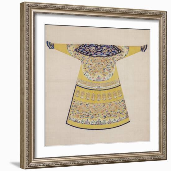 Summer Court Robe Worn by the Emperor, China--Framed Giclee Print