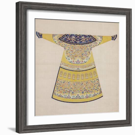 Summer Court Robe Worn by the Emperor, China-null-Framed Giclee Print