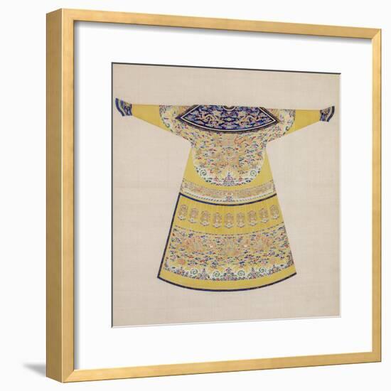 Summer Court Robe Worn by the Emperor, China-null-Framed Giclee Print