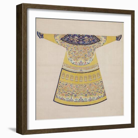 Summer Court Robe Worn by the Emperor, China-null-Framed Giclee Print