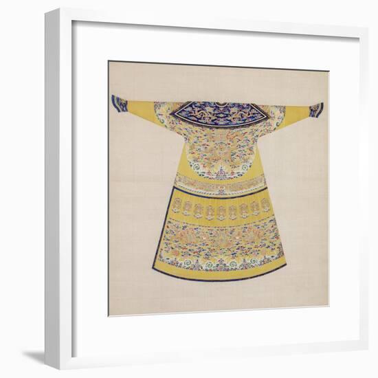 Summer Court Robe Worn by the Emperor, China-null-Framed Giclee Print