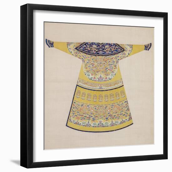 Summer Court Robe Worn by the Emperor, China--Framed Giclee Print