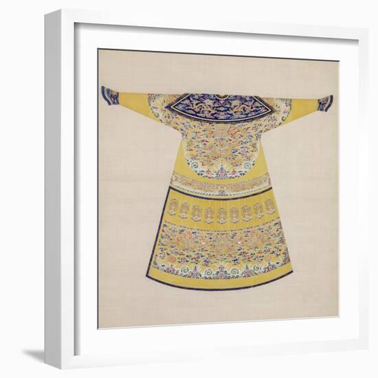 Summer Court Robe Worn by the Emperor, China-null-Framed Giclee Print