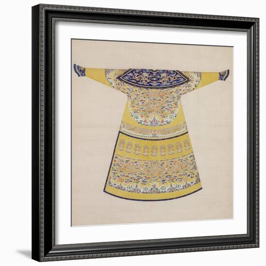 Summer Court Robe Worn by the Emperor, China-null-Framed Giclee Print