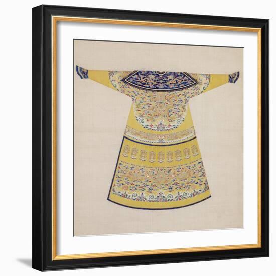 Summer Court Robe Worn by the Emperor, China-null-Framed Giclee Print